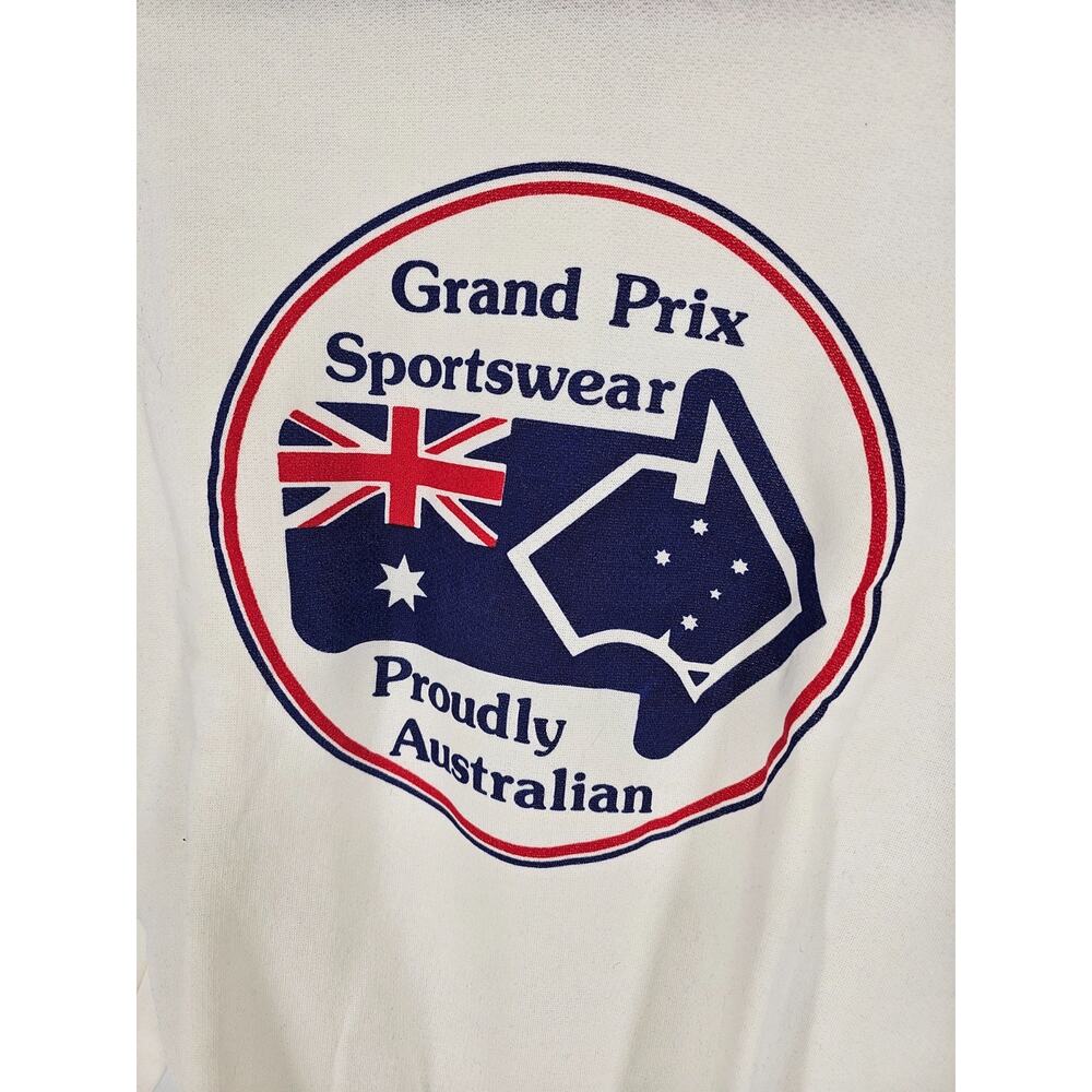 Vintage Grand Prix Sportswear Womens Sz L Crew Neck Sweatshirt Australia - Picture 2 of 4